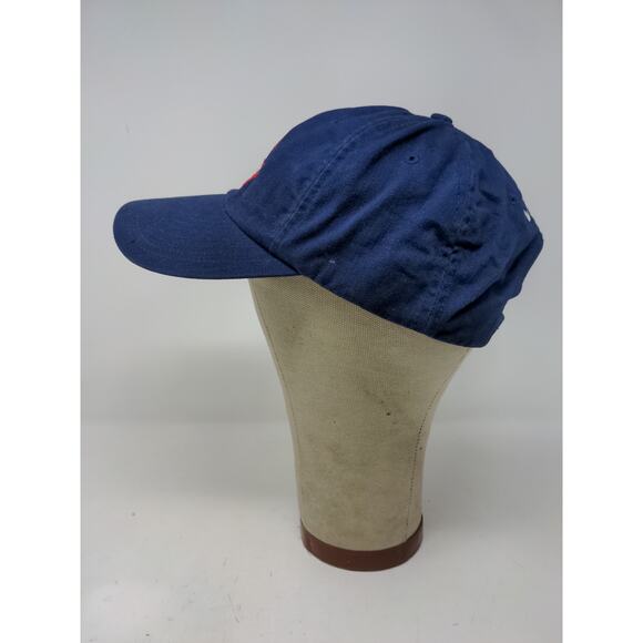 Vintage Nike NCAA Final Four 2000 Y2K Indianapolis Slideback Hat Blue OSFA - Picture 4 of 11